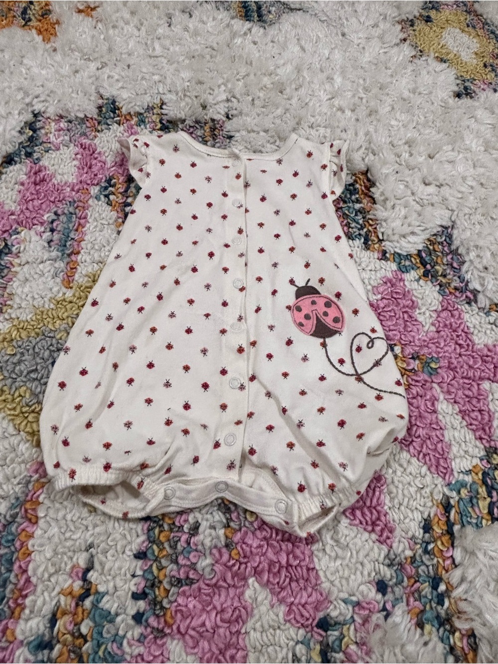 Carters Ladybug Romper